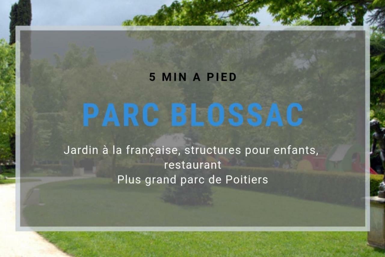 Sejourpoitiers ★ Appartement Lumineux ★ 1 Chambre Separee ★ 300M De La Gare Et Acces Direct Au Coeur Historique Eksteriør bilde